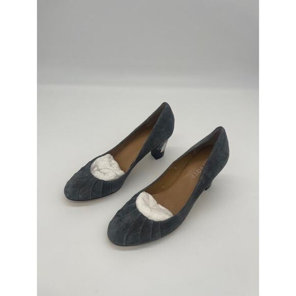 Talbots New Grey Suede Heels (SB#8) - Picture 1 of 14